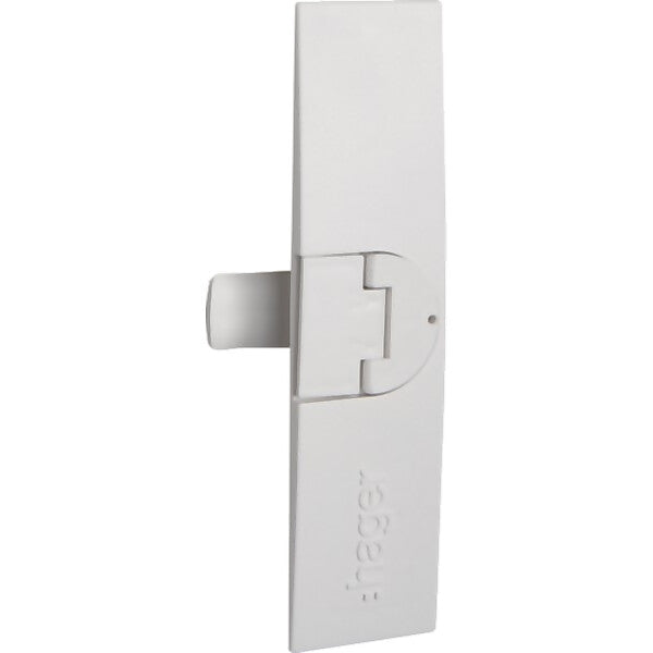 Hager Türschild m. Klappgriff f.IP43 Schrank FZ598